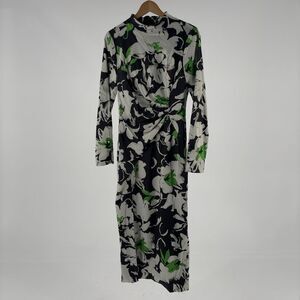 Lela Rose Draped Sheath Dress